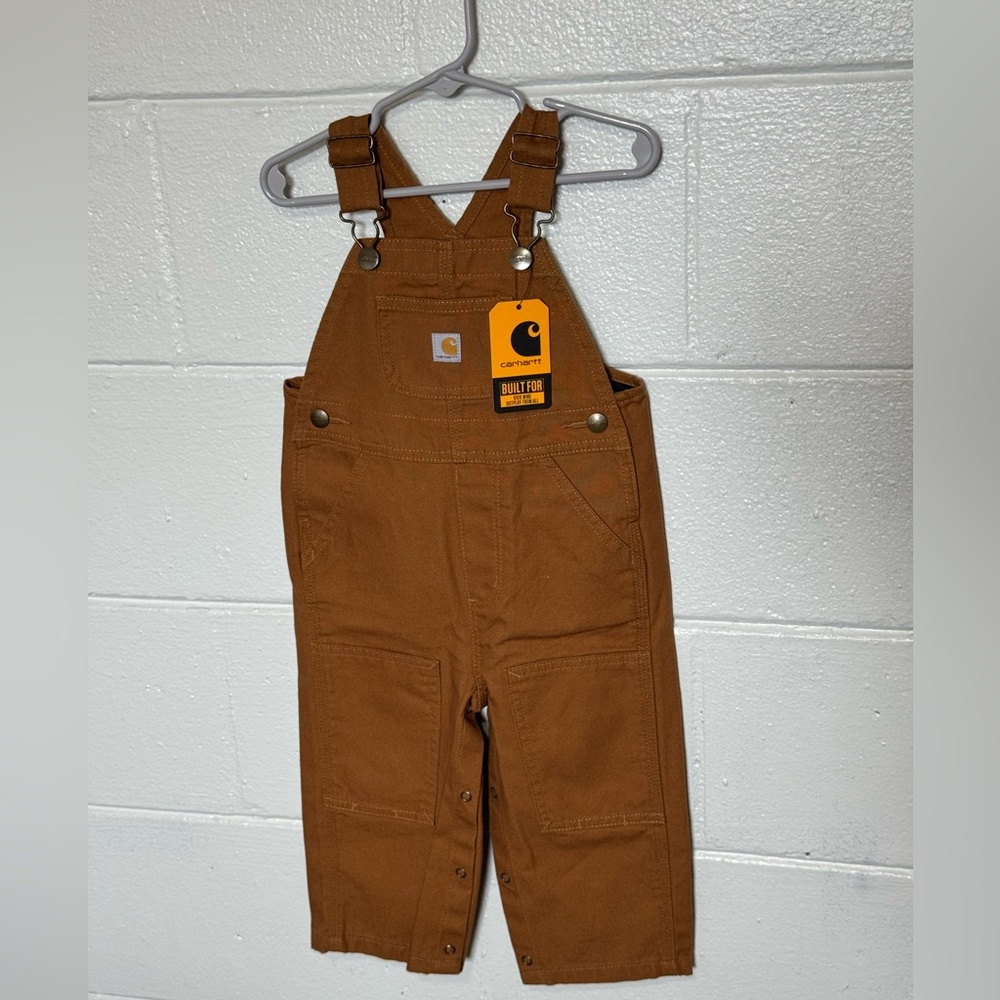 Carhartt Kids Tan Overalls